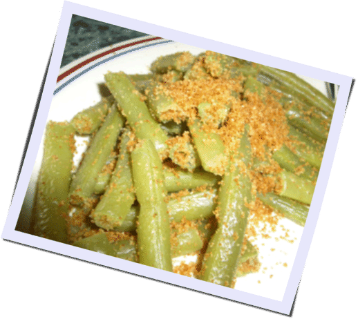 Beans and Bread Crumbs