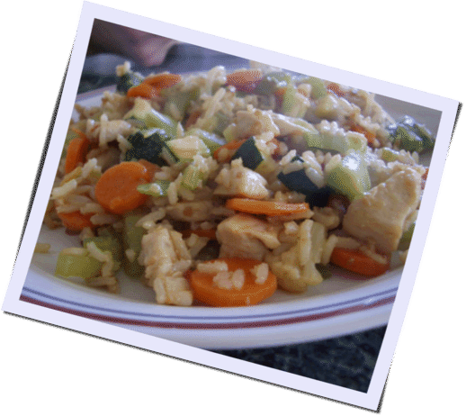 Sesame Ginger Chicken Stirfry