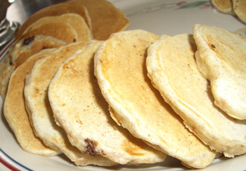 Whole Wheat and Oatmeal Pancakes