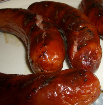 Barbequed Sausages