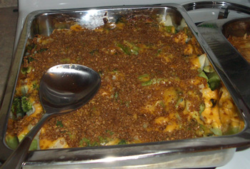 Broccoli & Cauliflower Cheese Casserole